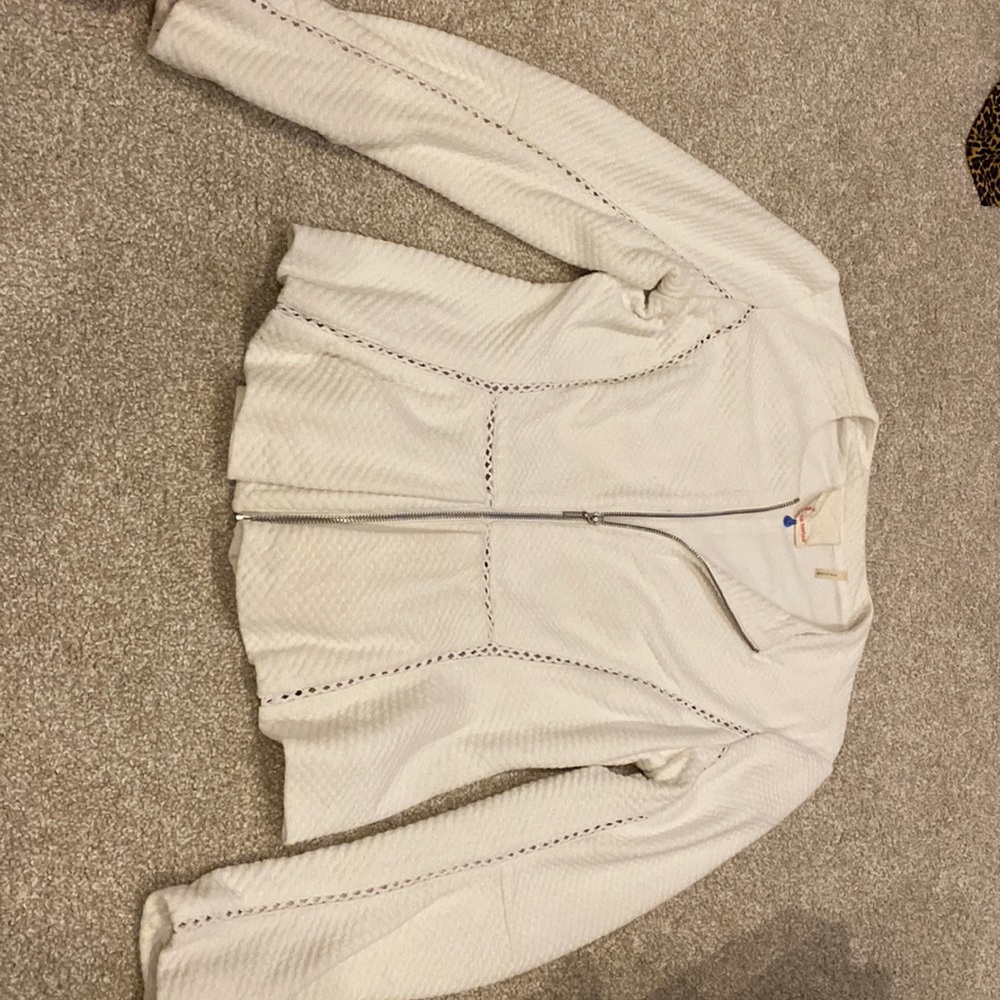 Rebecca Taylor White Jacket. Size 2.